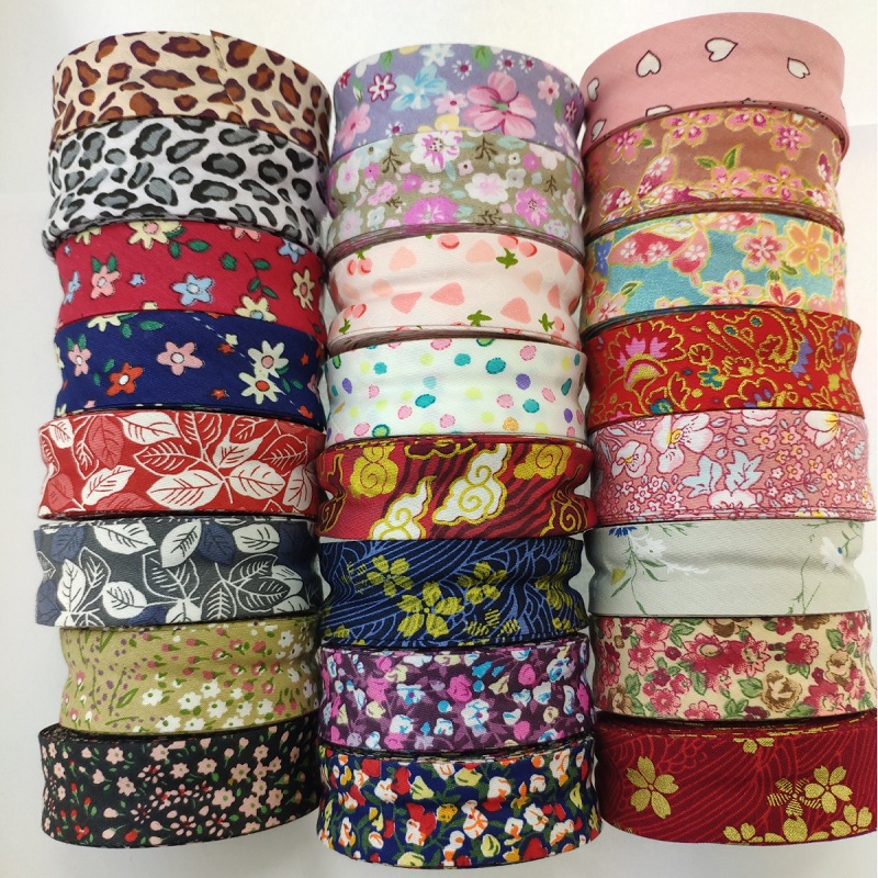 Binding Tape Bias - Single Fold Cotton Bias Tape, Bias