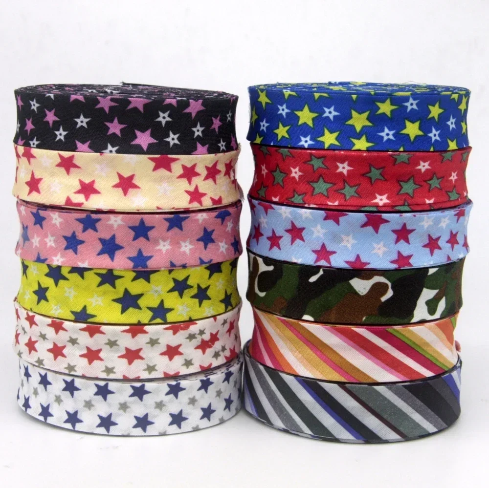 Polyester Checks Stars Stripes - Binding Tape Bias review and price