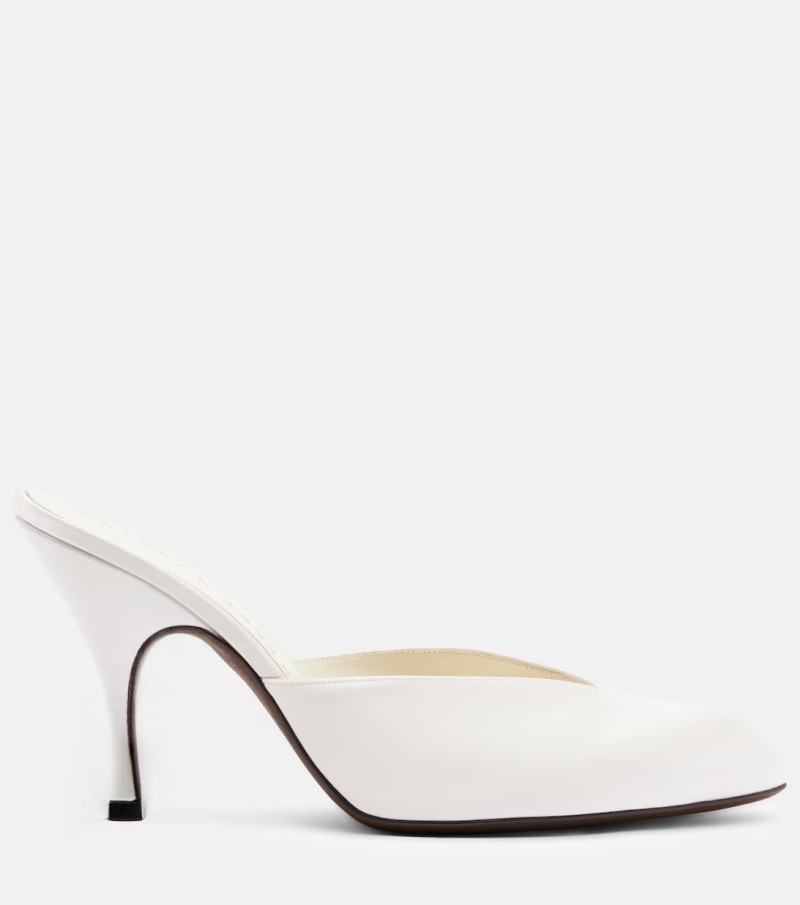 New Women Satin Mule Heels V C - Sewing New review and price