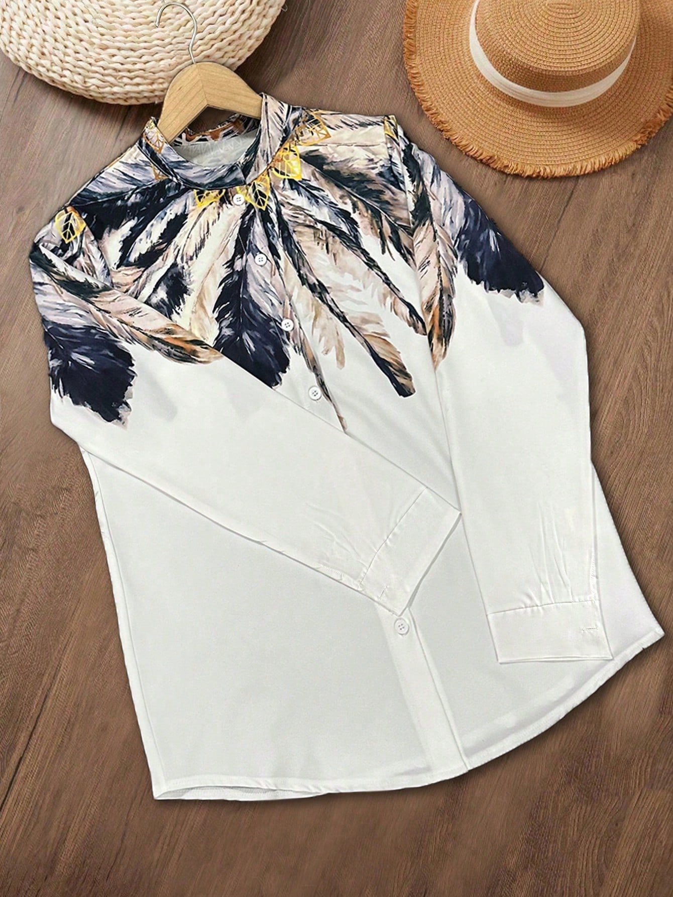 Women's Western ethnic print f - Sewing V review and price