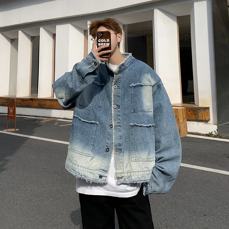 American Retro Hip Pop Raw Edg - Sewing Jackets review and price