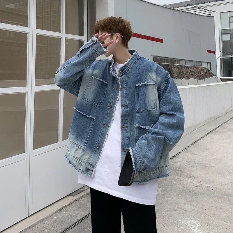 American Retro Hip Pop Raw Edg - Sewing Jackets review and price