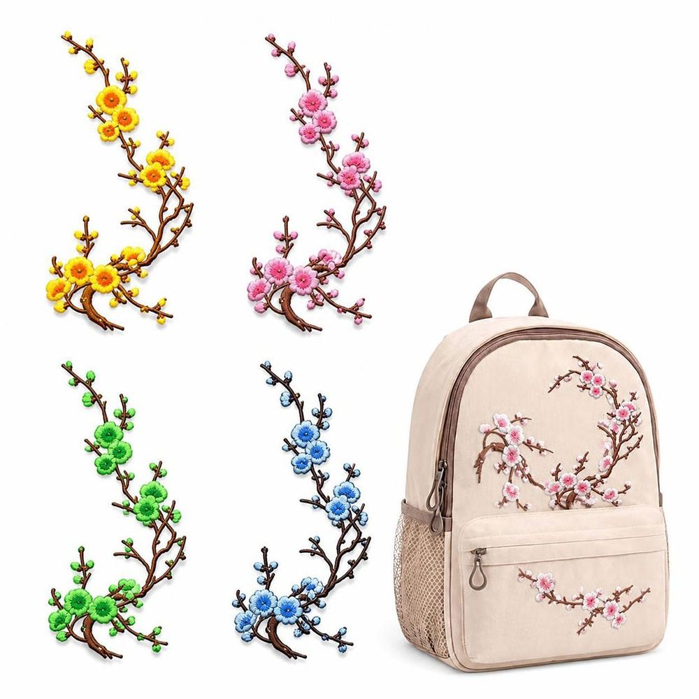 DIY Cherry Blossom Iron On Pat - Sewing In Textile review and price