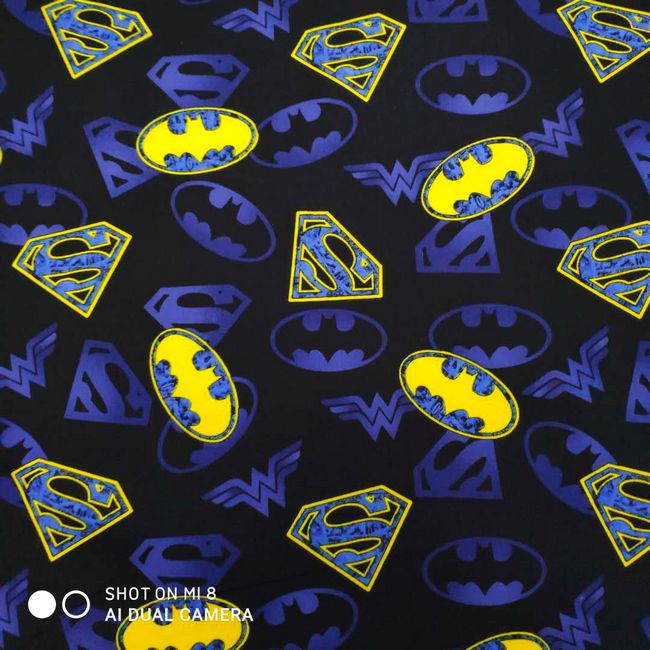 Bandai Batman Anime 100 Cotton - Sewing In Textile review and price