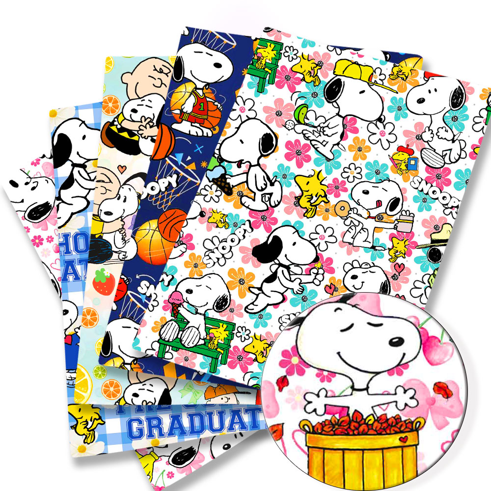 TAKARA TOMY Snoopy fabric140x5 - Sewing In Textile review and price