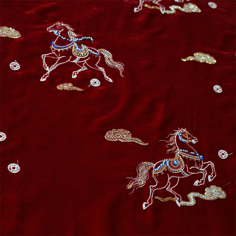 Autumn/Winter Thick Silk Velve - Sewing Velvet Fabric review and price