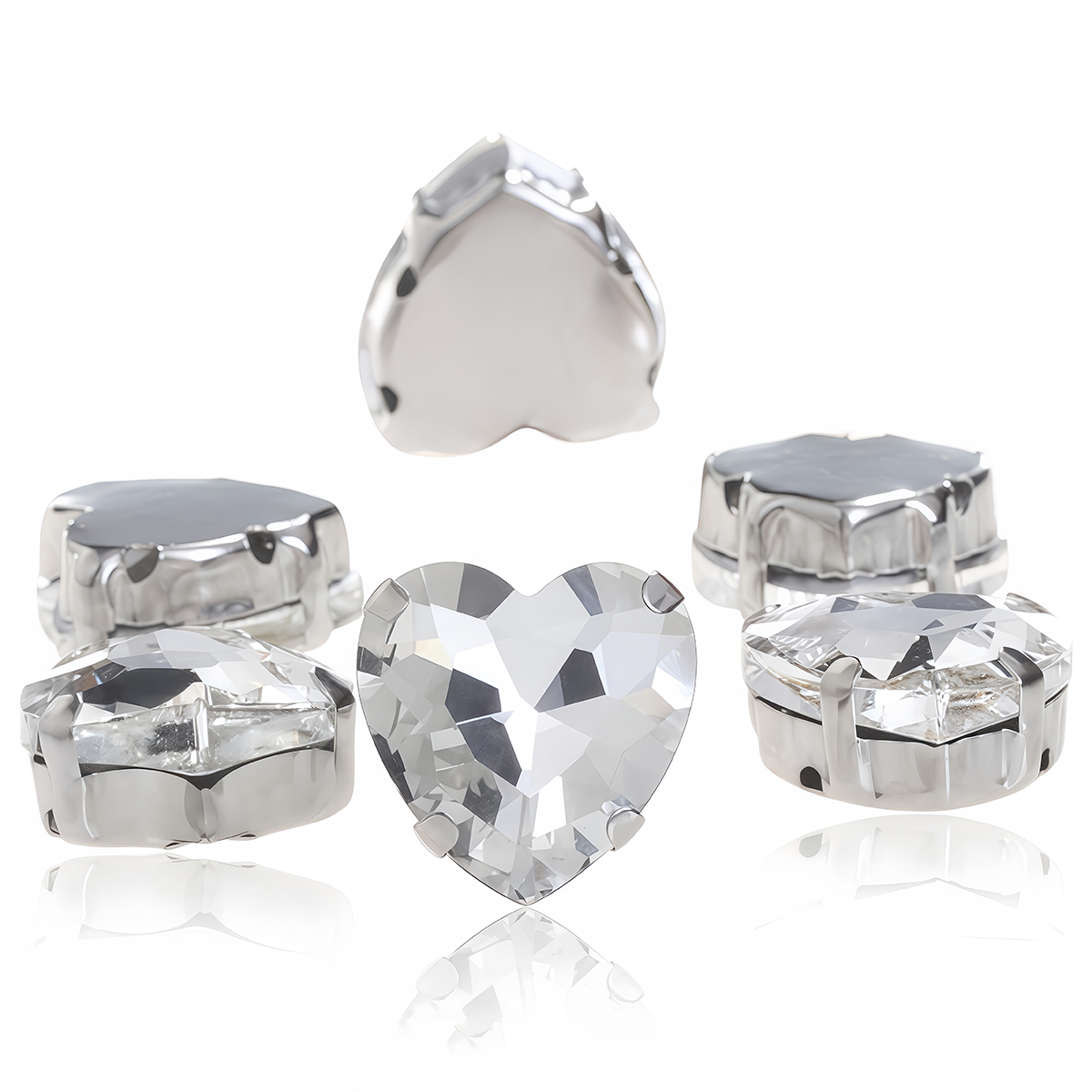 Heart Shape Glass Rhinestones  - Sewing V review and price