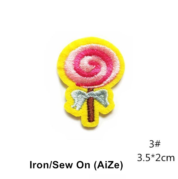 10 Pcs Fruit Cake Embroidered  - Sewing Id review and price