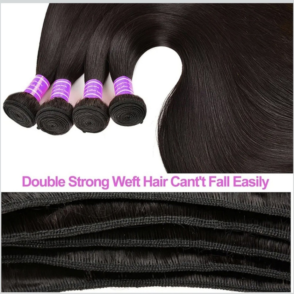 Finros Human Hair Bundles Bone - Sewing Technology review and price