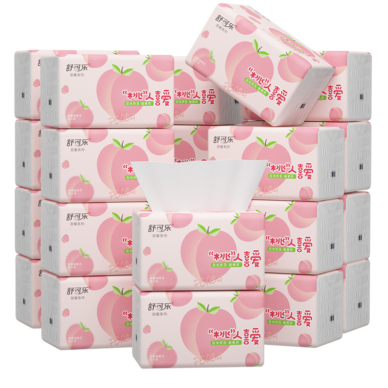 Cute Peach Pattern Facial Tiss - Pattern Tissue Paper review and price
