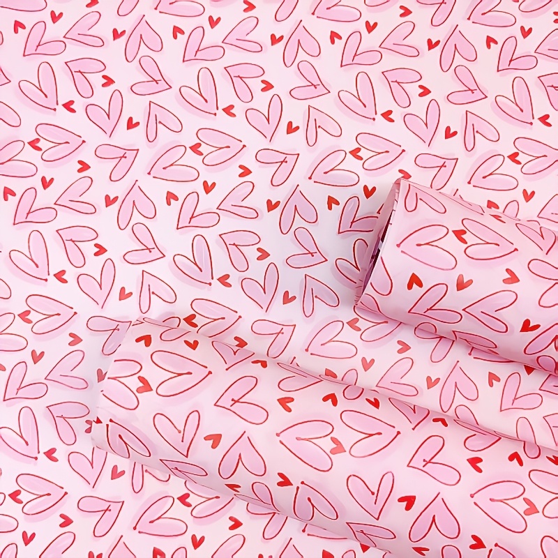50 Sheets Bright Pink Heart Ti - Pattern Tissue Paper review and price