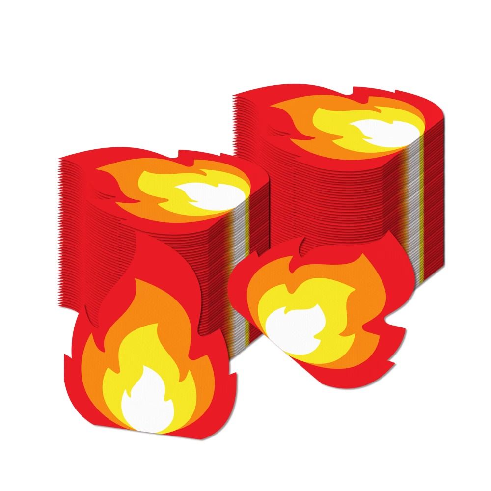20PCS Unique Shape Flame Napki - Pattern Tissue Paper review and price