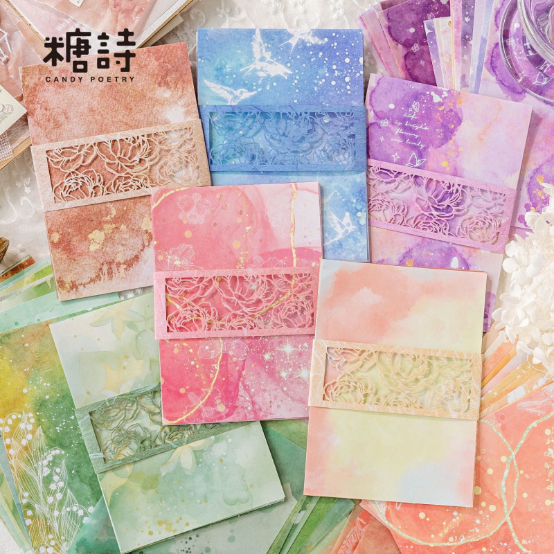 20pcs/lot Vintage Colorful Omb - Pattern Tissue Paper review and price