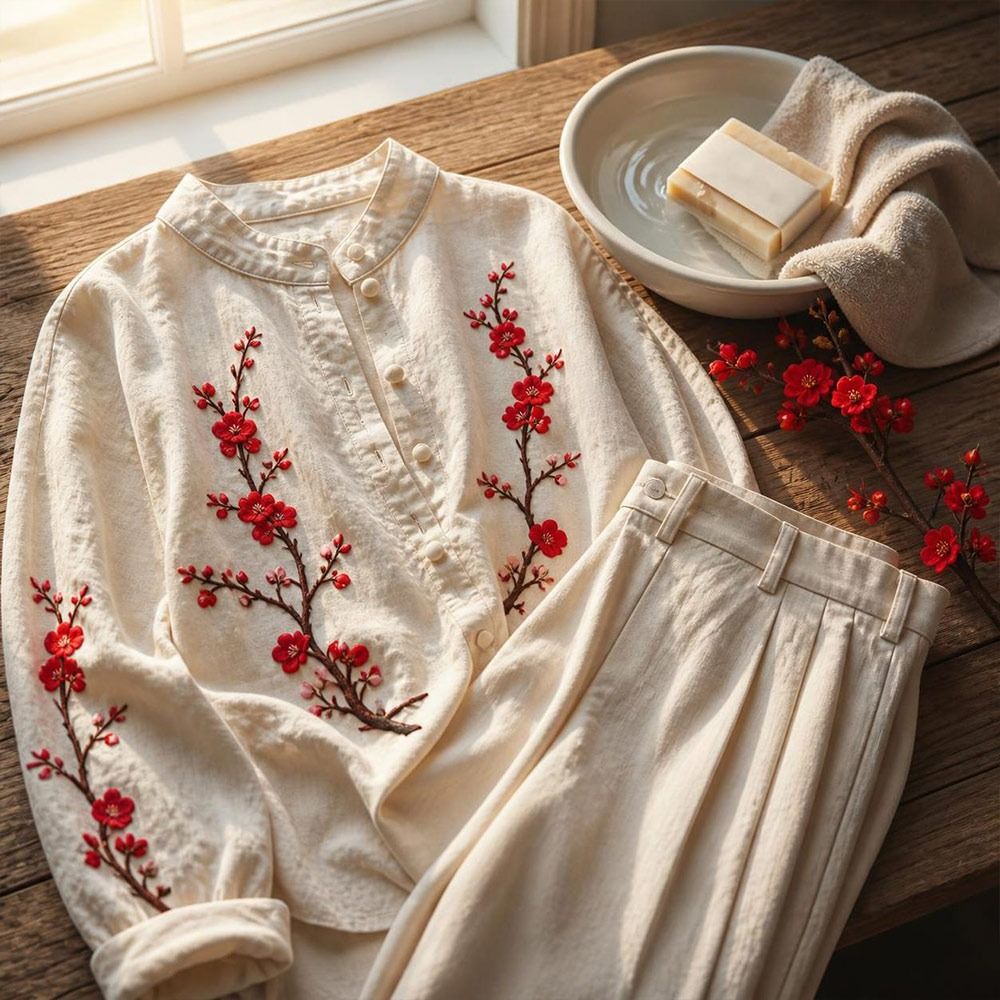 DIY Cherry Blossom Iron On Pat - Sewing In Textile review and price