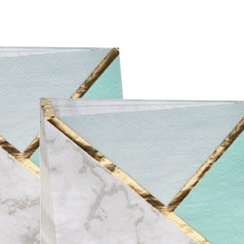16Pcs Mint Green Bronzing Patt - Pattern Tissue Paper review and price