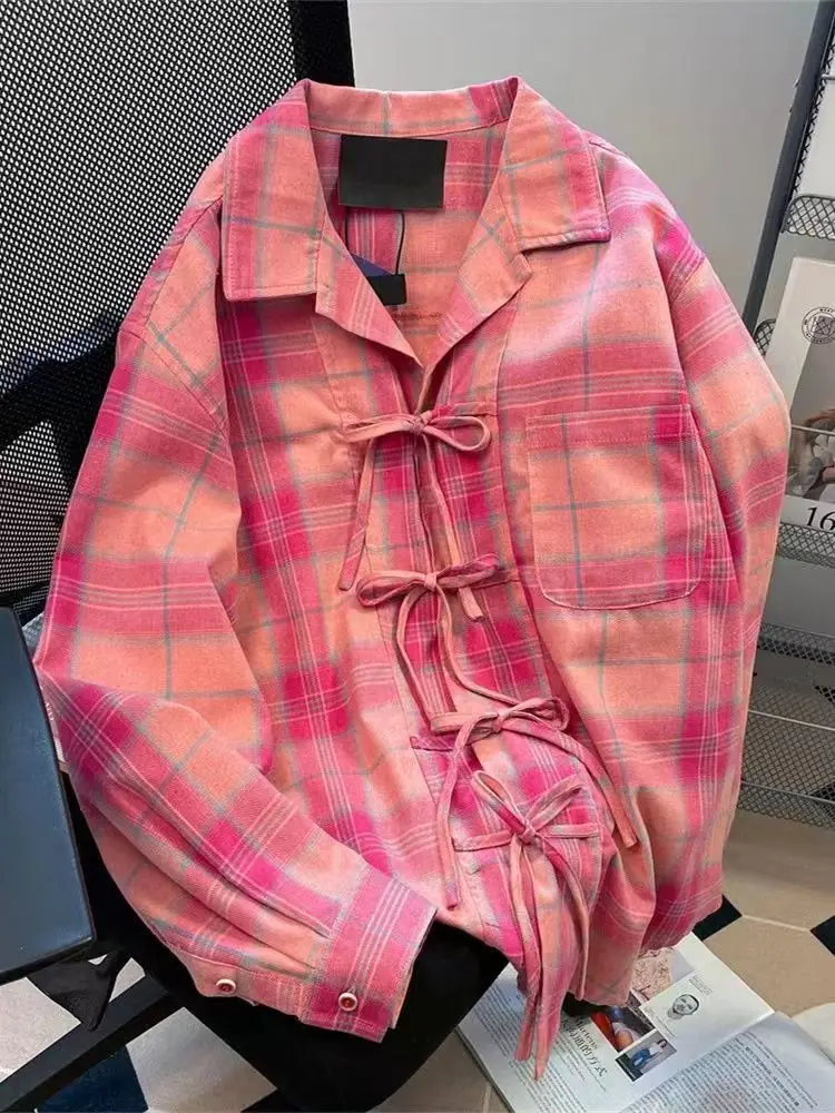 Y2k American Vintage Pink Plai - Sewing V review and price