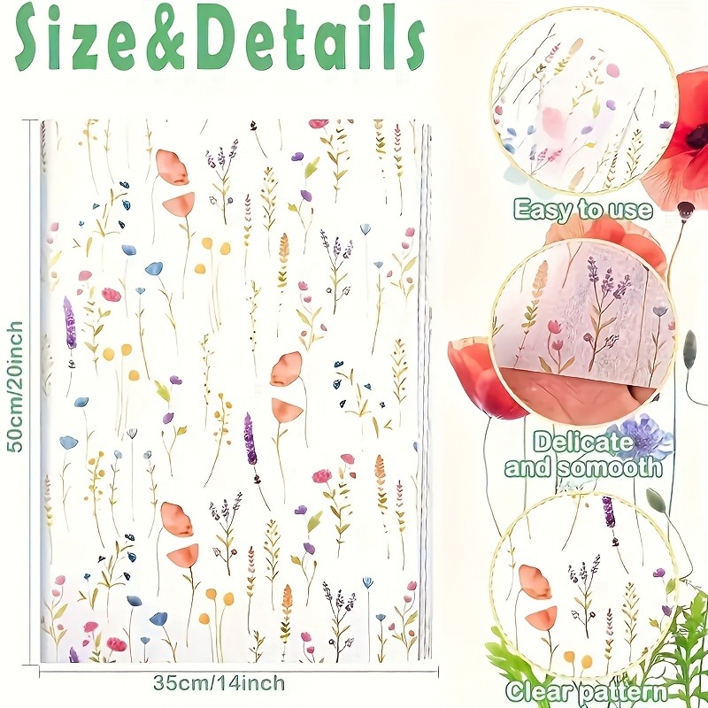 20 Sheets Lavender Print Gift  - Pattern Tissue Paper review and price