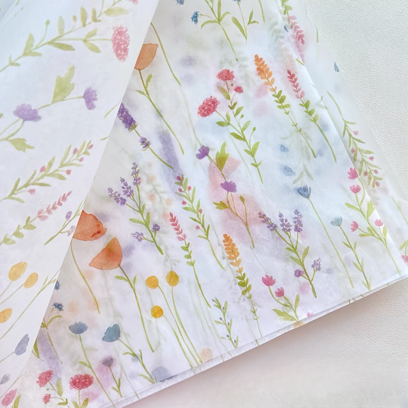 20 Sheets Lavender Print Gift  - Pattern Tissue Paper review and price
