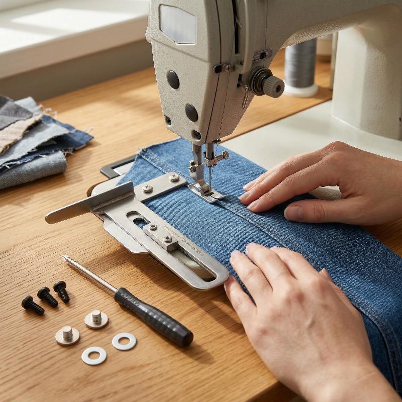 Three Needle Five Thread Zigza - Sewing In Textile review and price